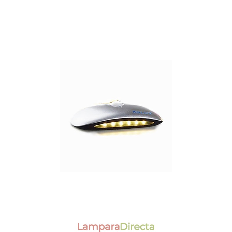 Mini luces de pared inductivas inteligentes infrarrojas multifuncionales estilo europeo plateadas