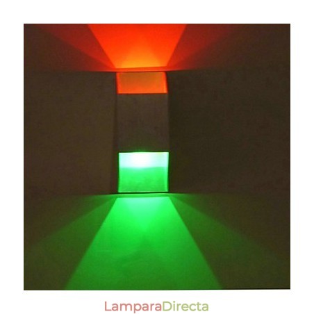 Apliques de pared de metal contemporáneos modernos con diseño de barra creativa trapezoidal doble Apliques de pared de metal contemporáneos modernos con diseño de barra creativa trapezoidal doble