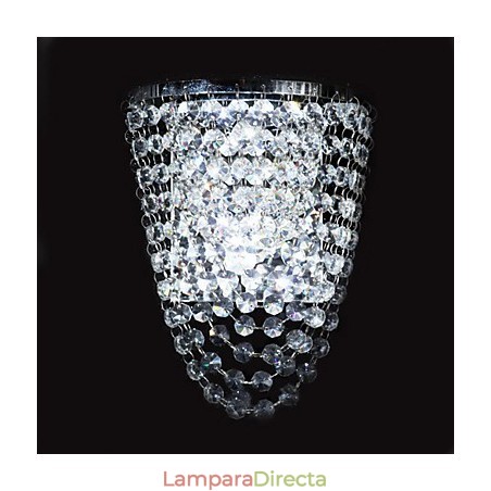 Lámparas de pared de cristal empotradas modernas y contemporáneas de metal Lámparas de pared de cristal empotradas modernas y contemporáneas de metal