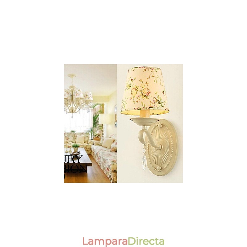 Apliques de pared de cristal estilo mini, modernos y contemporáneos de metal.
