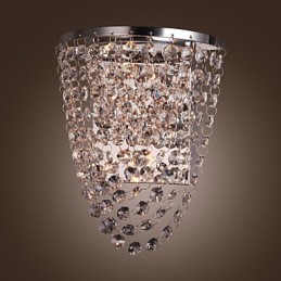 Bañadores de pared de cristal de metal moderno