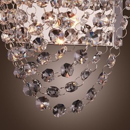 Bañadores de pared de cristal de metal moderno