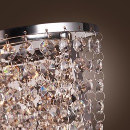 Bañadores de pared de cristal de metal moderno