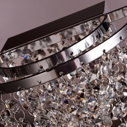 Bañadores de pared de cristal de metal moderno