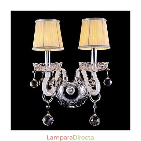 Apliques de pared estilo mini cristal, luces de pared con forma de vela, vidrio moderno y contemporáneo Apliques de pared estilo mini cristal, luces de pared con forma de vela, vidrio moderno y contemporáneo