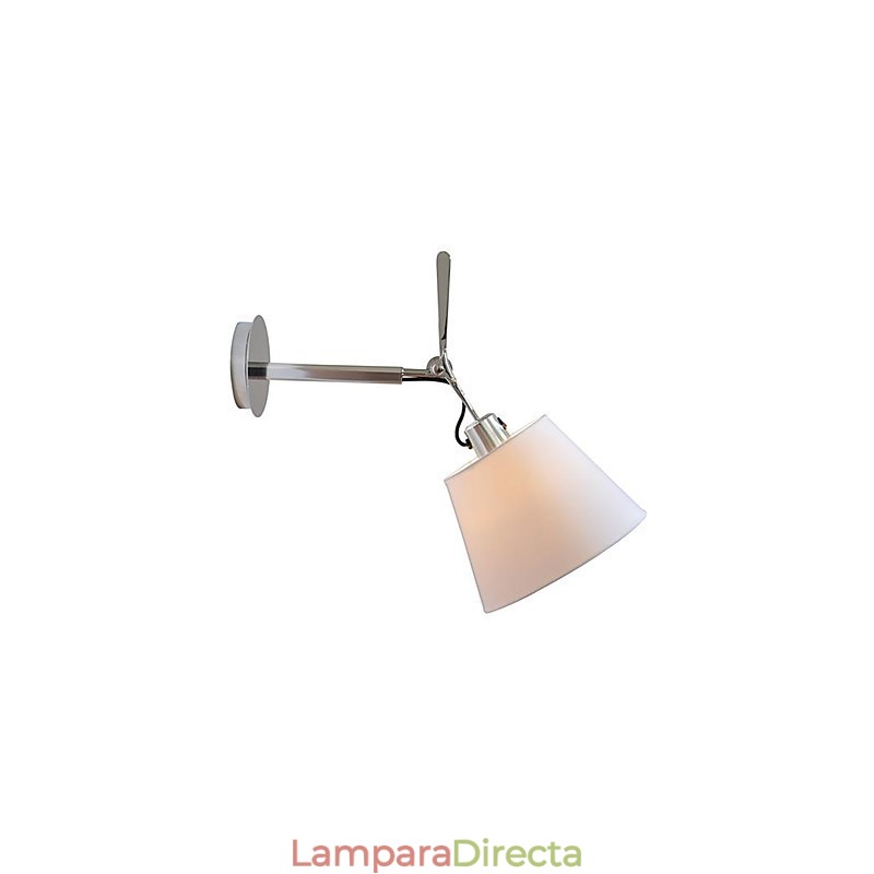 Apliques de pared Lámparas de brazo oscilante Lámparas de pared con forma de vela Lámparas de pared de lectura Modernas Contemporáneas Metal