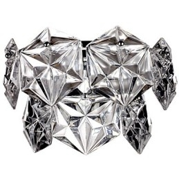 Apliques de pared de cristal modernos contemporáneos G9 Crystal