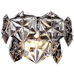 Apliques de pared de cristal modernos contemporáneos G9 Crystal