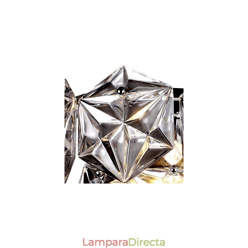 Apliques de pared de cristal modernos contemporáneos G9 Crystal