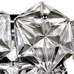 Apliques de pared de cristal modernos contemporáneos G9 Crystal