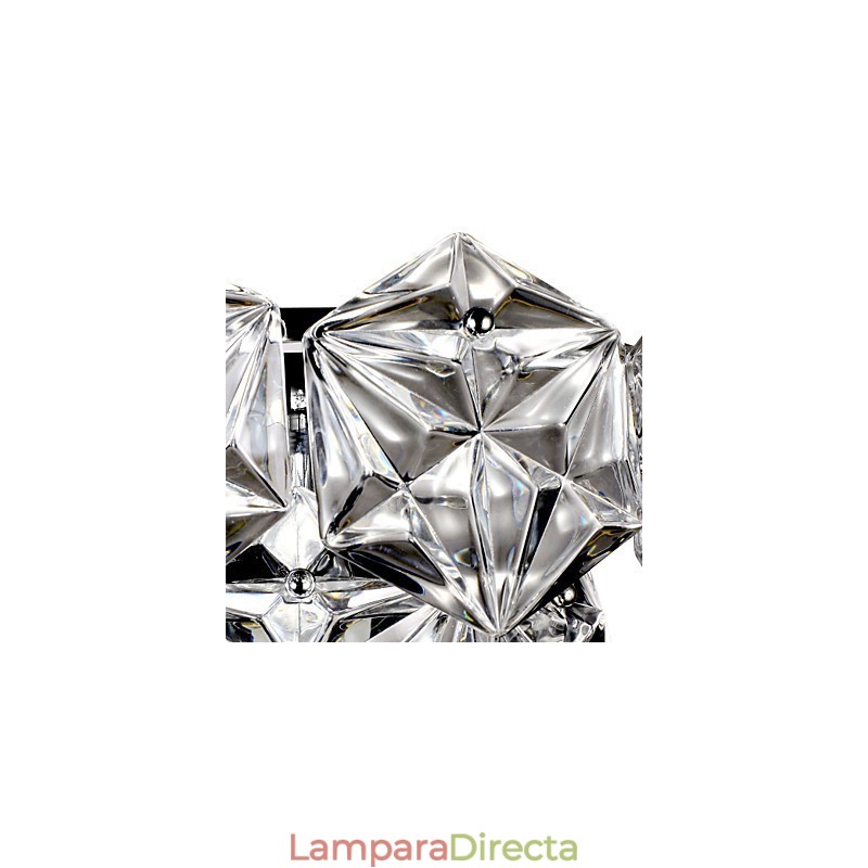 Apliques de pared de cristal modernos contemporáneos G9 Crystal