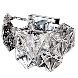 Apliques de pared de cristal modernos contemporáneos G9 Crystal