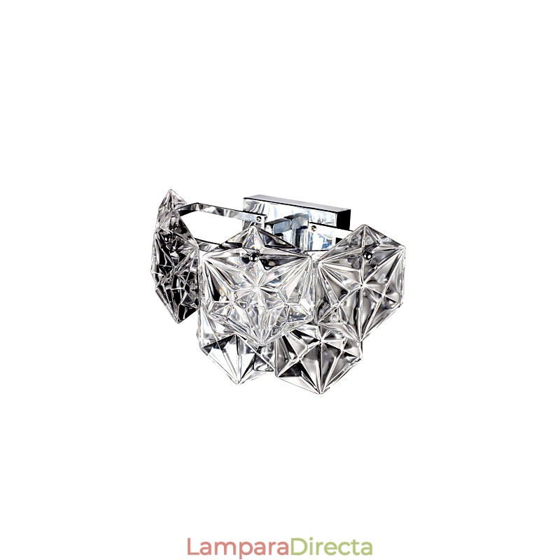 Apliques de pared de cristal modernos contemporáneos G9 Crystal