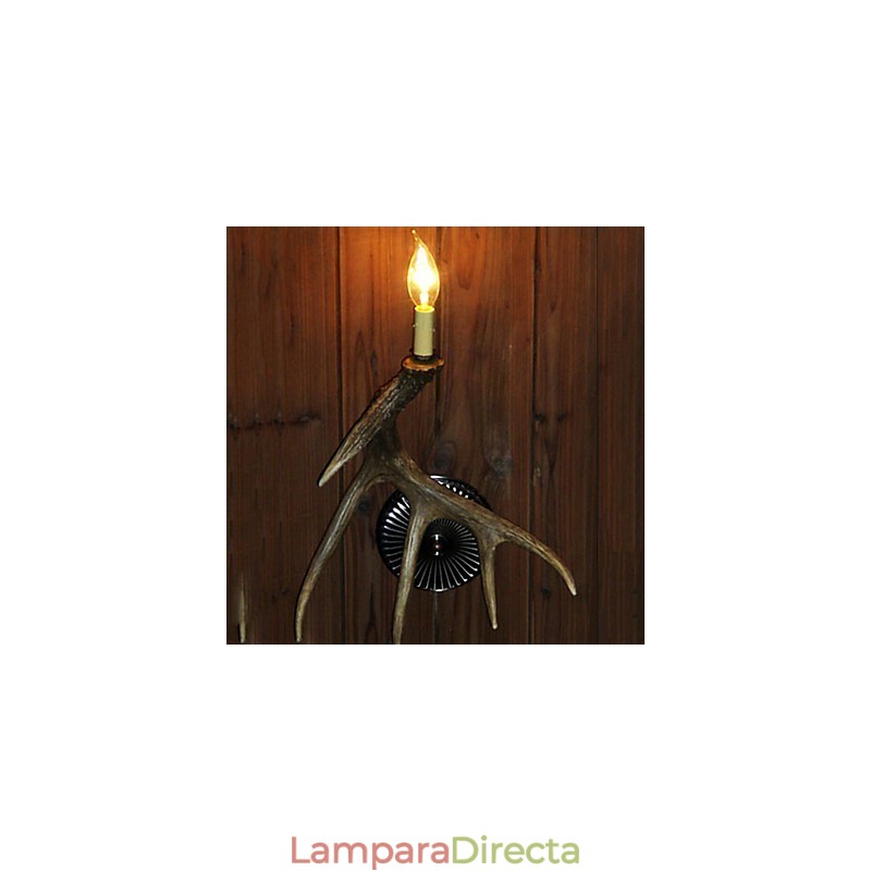 Apliques de pared de resina campestre