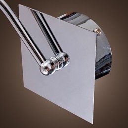Aplique de pared con elegante gota de cristal