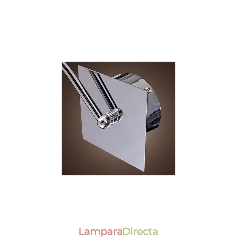 Aplique de pared con elegante gota de cristal