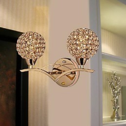 Aplique de pared moderno y elegante de 2 luces