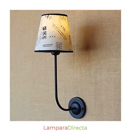 Moderno contemporáneo Moderno contemporáneo Acabado de óxido negro Característica para bombilla de brazo oscilante Moderno contemporáneo Moderno contemporáneo Acabado de óxido negro Característica para bombilla de brazo oscilante