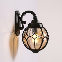 Apliques de pared con luz descendente de estilo mini con pintura contemporánea moderna