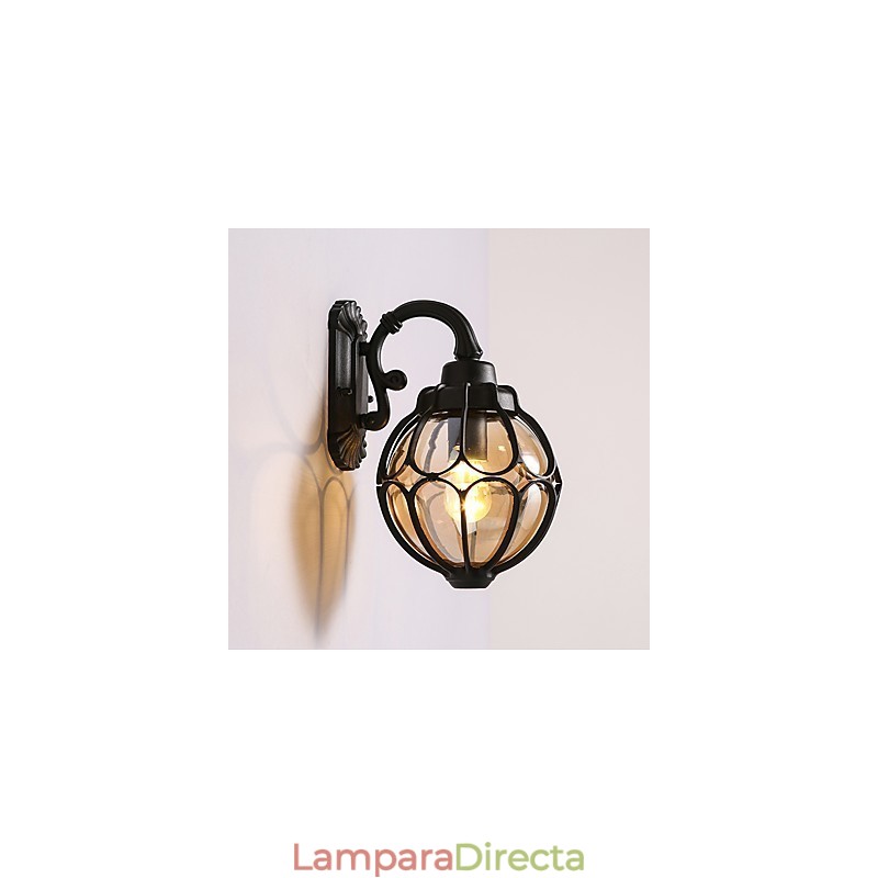 Apliques de pared con luz descendente de estilo mini con pintura contemporánea moderna
