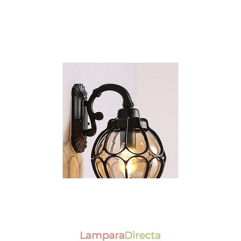 Apliques de pared con luz descendente de estilo mini con pintura contemporánea moderna