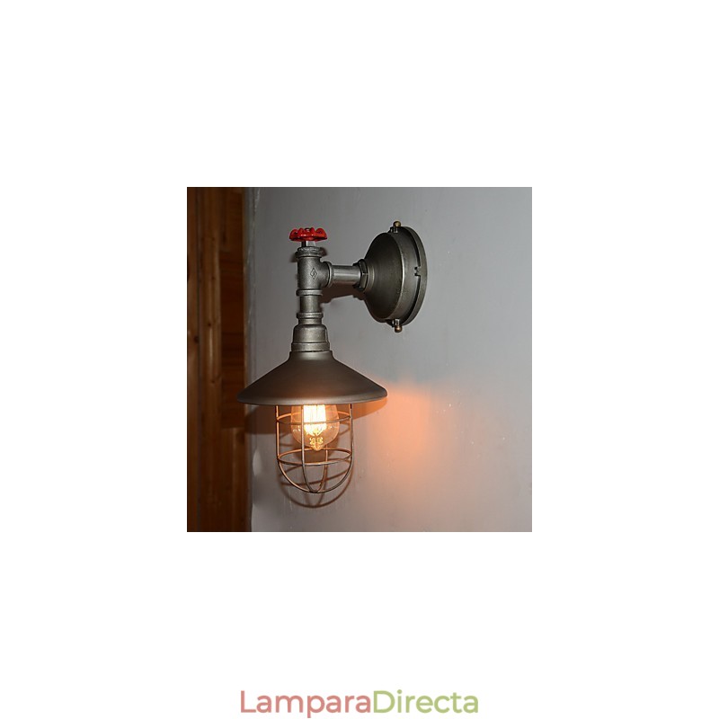 Nueva lámpara colgante de pared industrial Edison retro loft vintage