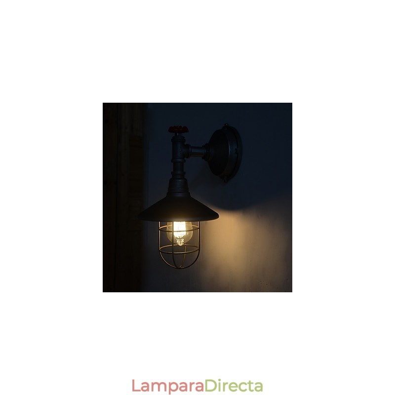 Nueva lámpara colgante de pared industrial Edison retro loft vintage