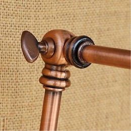 Aplique de pared plegable retráctil nostálgico retro creativo de medio óxido con brazo largo
