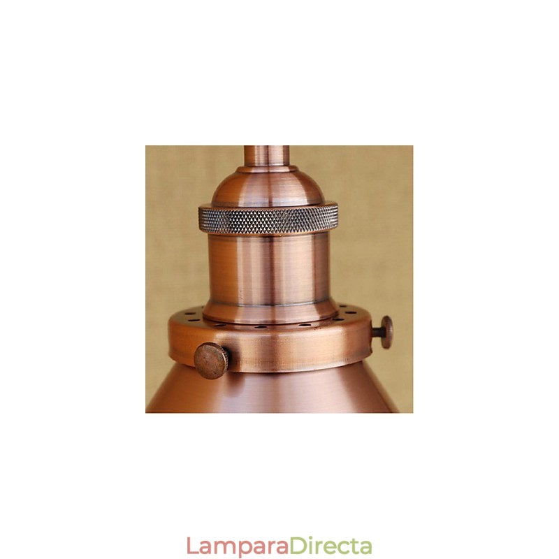 Aplique de pared plegable retráctil nostálgico retro creativo de medio óxido con brazo largo