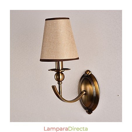 Apliques de pared con luz descendente, tradicionales, clásicos, galvanizados, con protección ocular Apliques de pared con luz descendente, tradicionales, clásicos, galvanizados, con protección ocular