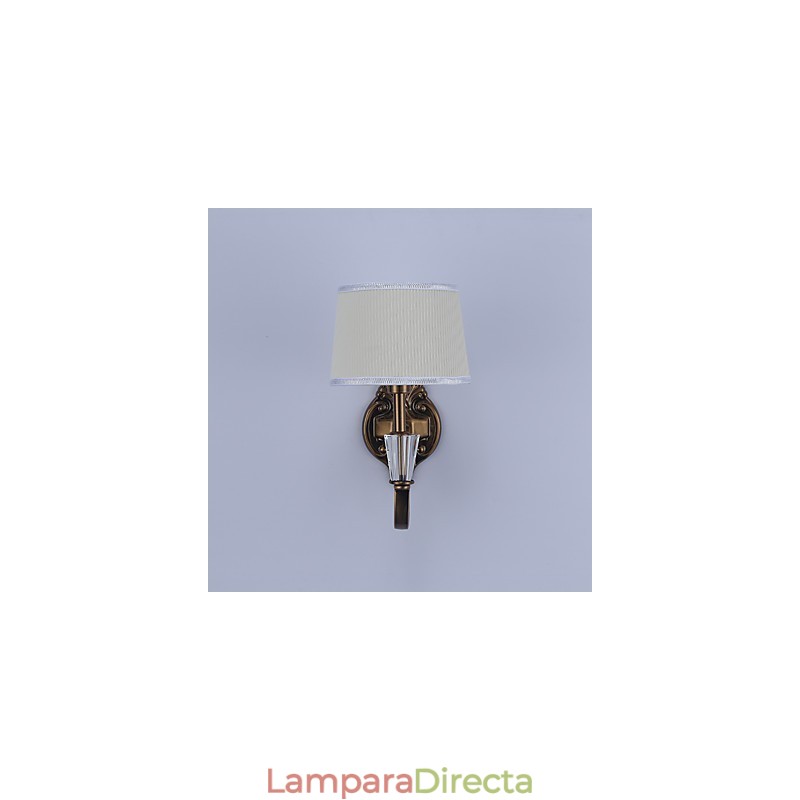 Apliques de pared con luz descendente, tradicionales, clásicos, galvanizados, con protección ocular