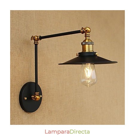 Aplique de pared de latón vintage industrial, lámpara de pared, iluminación para el hogar, decoración de interiores, aplique de pared Aplique de pared de latón vintage industrial, lámpara de pared, iluminación para el hogar, decoración de interiores, aplique de pared