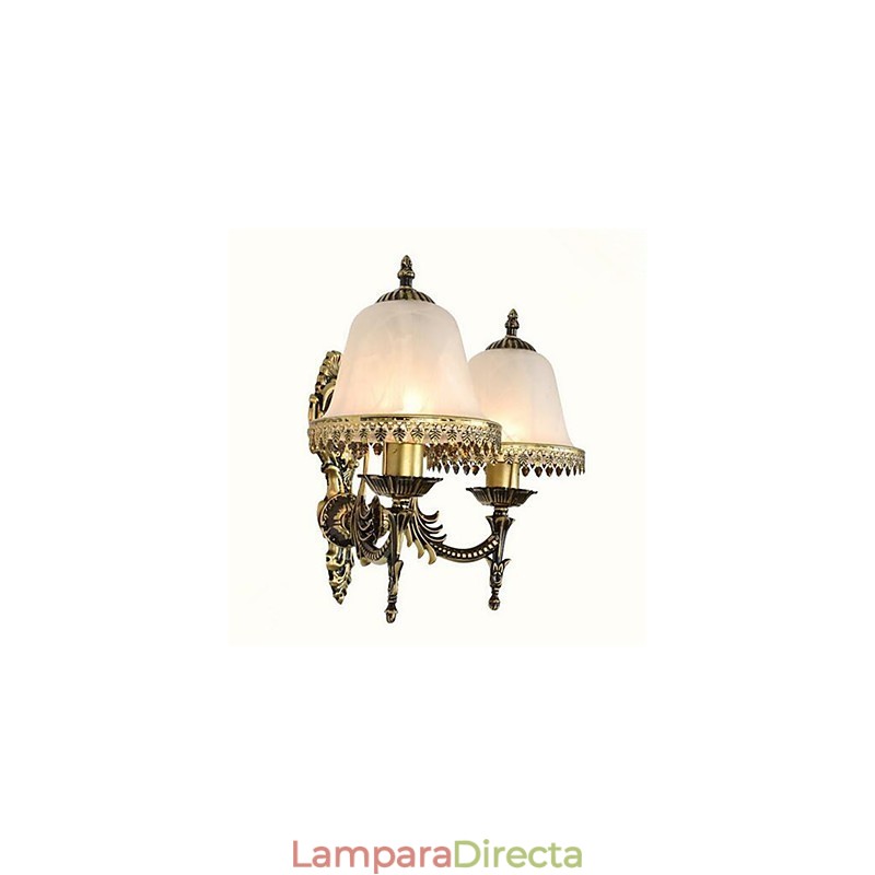 Lámpara de pared moderna y contemporánea con acabado galvanizado para protección ocular de estilo mini.