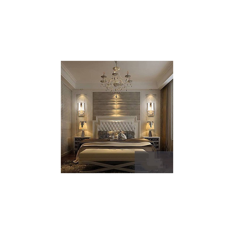 Apliques de pared modernos y contemporáneos con acabado en óxido negro.