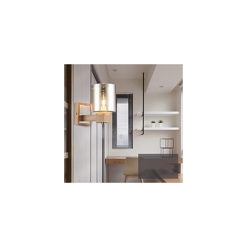 Apliques de pared modernos y contemporáneos con acabado en óxido negro.