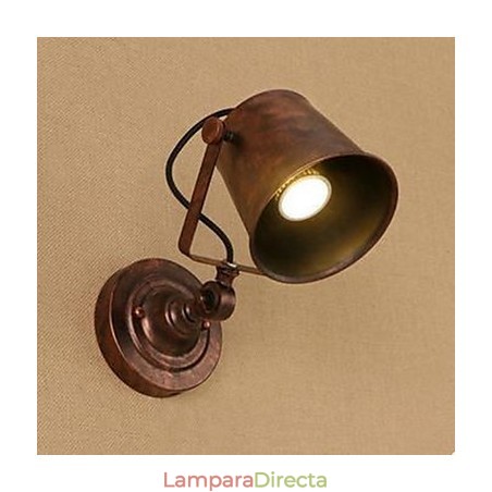 El carácter de la barra de arte de hierro puede ajustar la lámpara de pared iluminada hacia arriba y hacia abajo. El carácter de la barra de arte de hierro puede ajustar la lámpara de pared iluminada hacia arriba y hacia abajo.