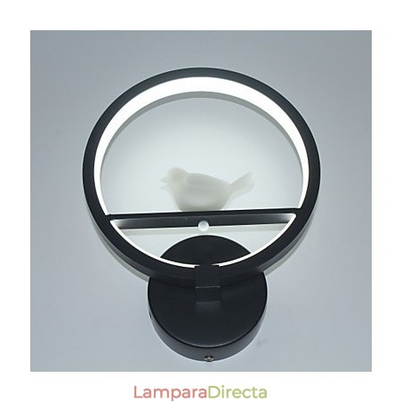 Lámpara de luz ambiental con brazo oscilante, moderna y contemporánea, con pintura contemporánea integrada. Lámpara de luz ambiental con brazo oscilante, moderna y contemporánea, con pintura contemporánea integrada.