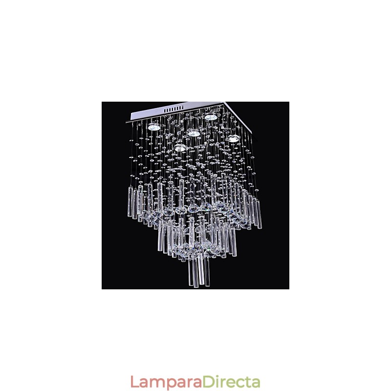 50 candelabros de cristal