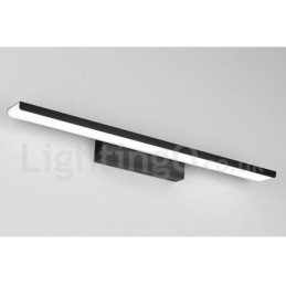 Lámpara IPMirror Luces de baño Materiales de aluminio y acrílico Luces de pared Iluminación de maquillaje