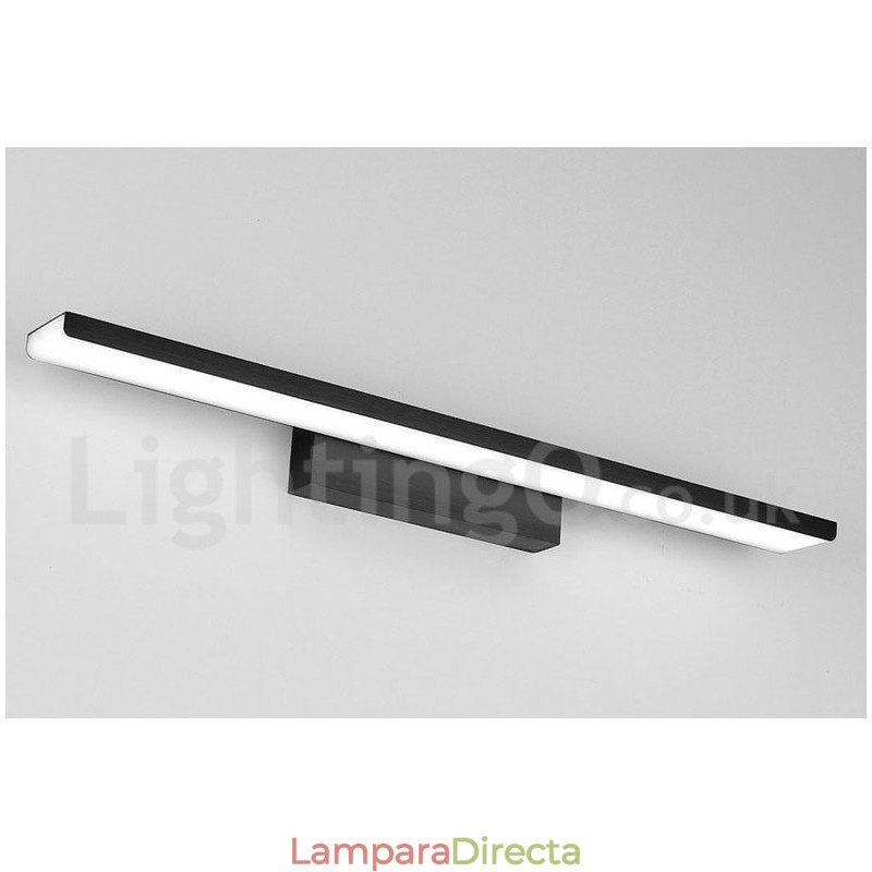 Lámpara IPMirror Luces de baño Materiales de aluminio y acrílico Luces de pared Iluminación de maquillaje