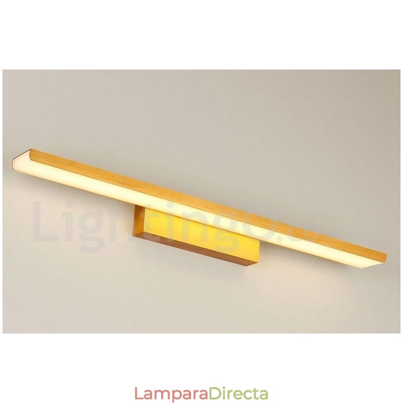 Lámpara IPMirror Luces de baño Materiales de aluminio y acrílico Luces de pared Iluminación de maquillaje