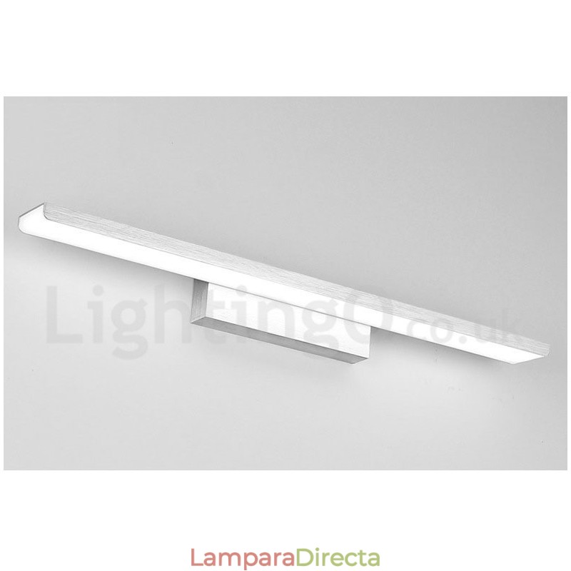 Lámpara IPMirror Luces de baño Materiales de aluminio y acrílico Luces de pared Iluminación de maquillaje