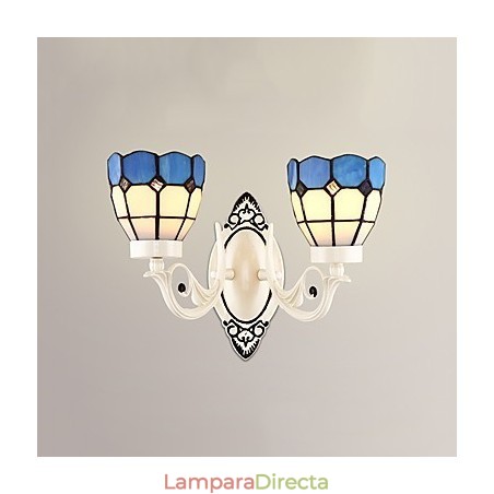 Apliques de pared con luz empotrada con pintura rústica tipo cabaña Apliques de pared con luz empotrada con pintura rústica tipo cabaña