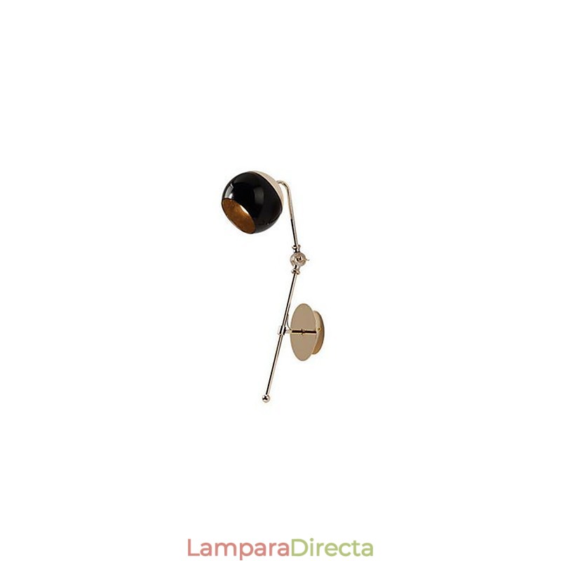 Lámpara de pared creativa minimalista moderna para sala de estar, dormitorio, estudio, lámpara de pared de diseño de vidrio.
