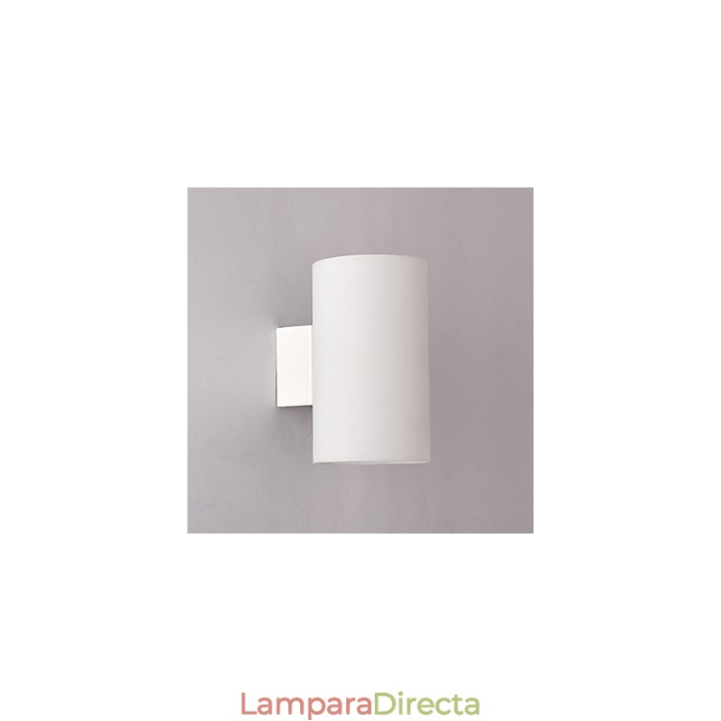 Lámpara de pared de vidrio con base de metal y pantalla de vidrio para dormitorio.