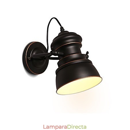 Apliques de pared de metal vintage, lámpara de pared industrial, lámpara sencilla para iluminación de cafeterías, clubes y bares. Apliques de pared de metal vintage, lámpara de pared industrial, lámpara sencilla para iluminación de cafeterías, clubes y bares.