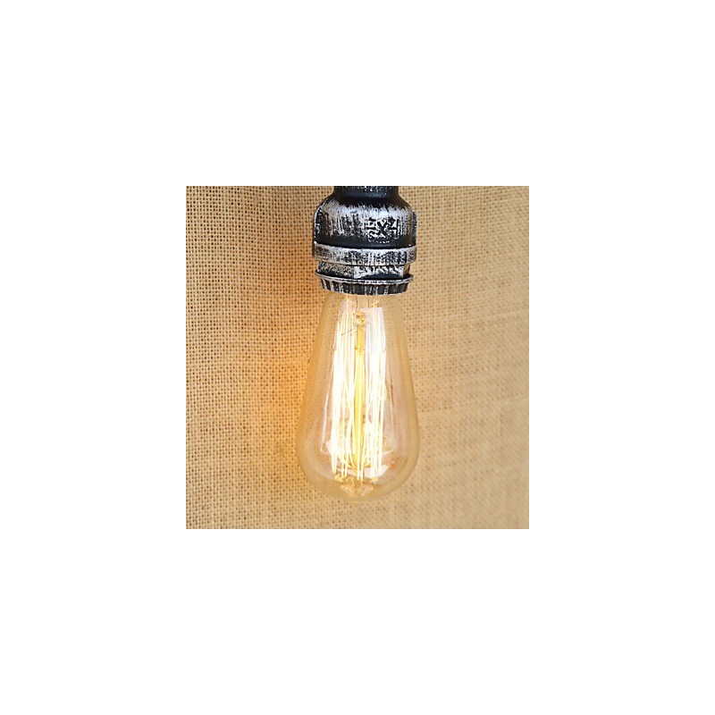 Aplique de pared con luz ambiental estilo mini con pintura retro campestre sencilla