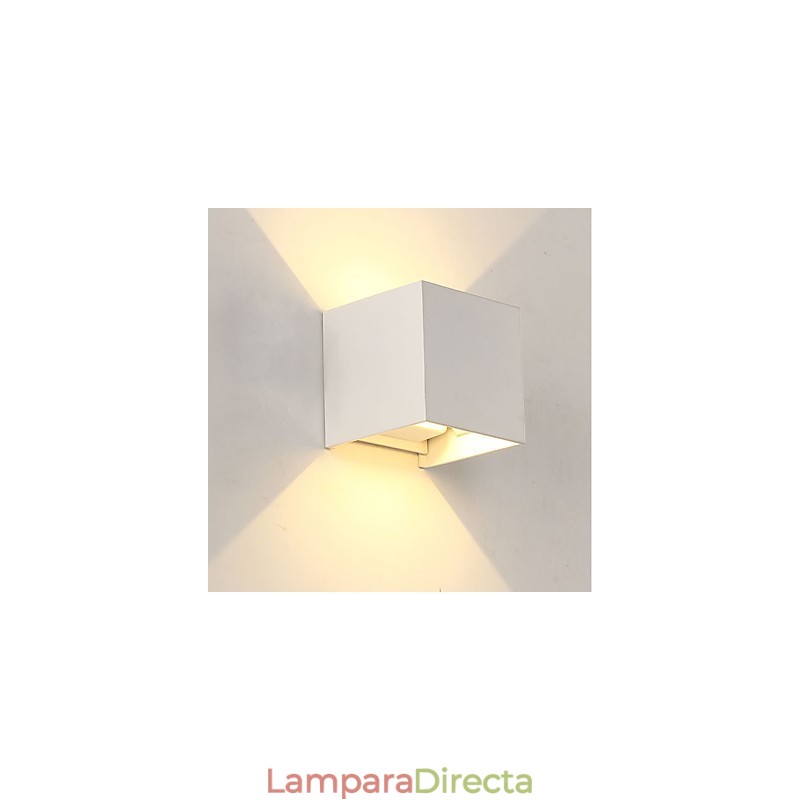 Función integrada para apliques de pared con luz ambiental estilo mini Lámpara de pared Lámpara de pared Color aleatorio