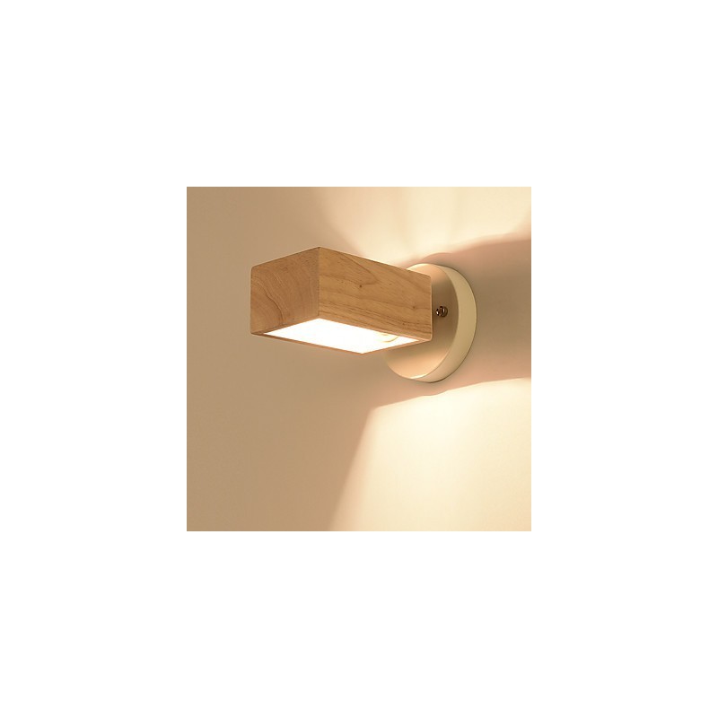 Apliques de pared con luz ambiental contemporánea moderna y característica