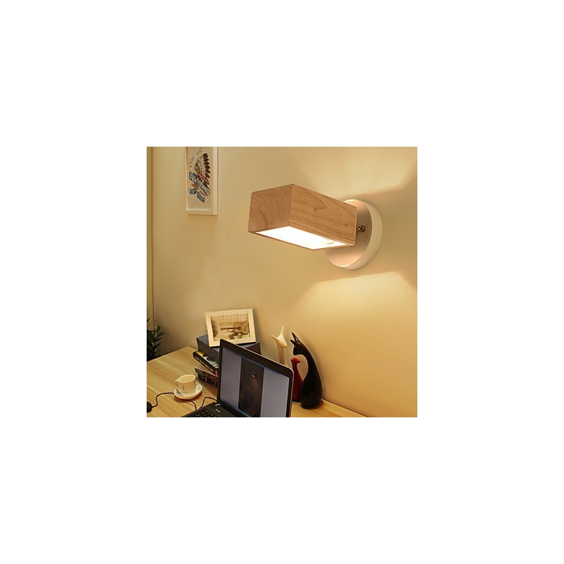 Apliques de pared con luz ambiental contemporánea moderna y característica